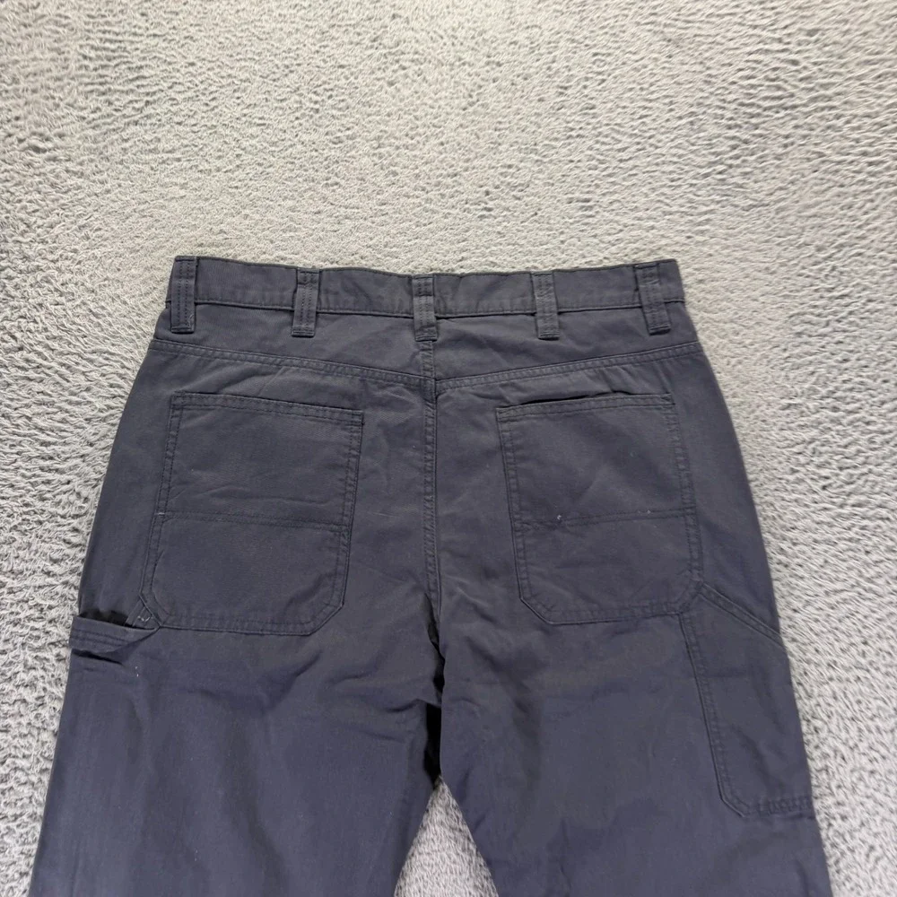 Blue Mountain Pant Mens 36x32 Blue Cotton Canvas Carpenter Straight Leg Workwear